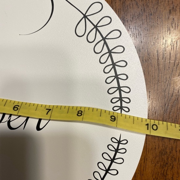 10” round open / closed metal sign. - Picture 5 of 6